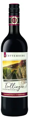Obrázek produktu pro Württemberger Trollinger polosuchý třešňový jahodový cassis 750ml