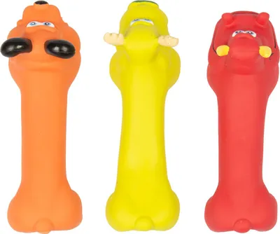 Obrázok produktu pre Duvo+ Hračky pre psov Latexové pískacie zvieratká