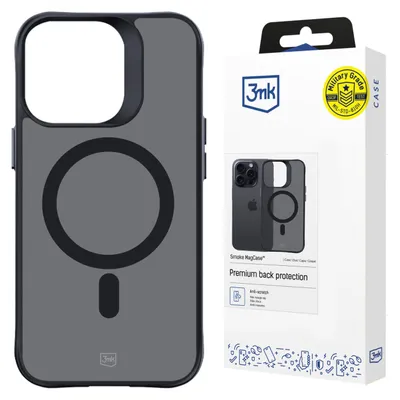 Zdjęcie produktu dla Etui cover Magsafe na tył do Apple iPhone 14 Pro - 3mk Smoke MagCase