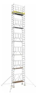 Produktbild von ZARGES Compactmaster S-PLUS 1T - Klappgerüst Arbeitshöhe 12.40 m