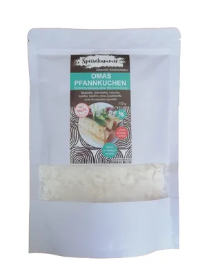 Produktbild von Speisekammer Omas Pfannkuchen 175g Waffeln Backmischung / glutenfrei / paleo / ohne Zuckerzusatz
