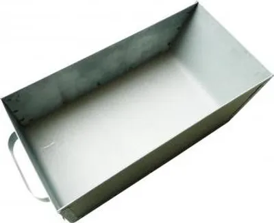 Produktbild von Aschekasten 29 x 15 x 8 cm aus verzinktem Stahlblech 0,6mm ohne Griff