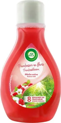 Immagine prodotto di Air Wick – Deodorante per ambienti – Active Wick Lampone & Fiori – 375 ml - 1 pezzo