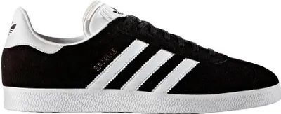 Produktbild von Adidas Originals Gazelle Core Black / White / Gold Met EU 42 2/3