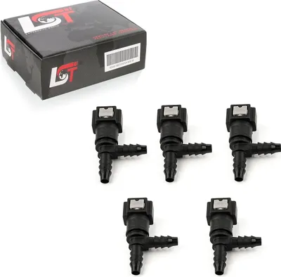 Produktbild von 5x Schnellverschluss Kraftstoffleitung Kupplung T-Stück 7,89x6mm für TOYOTA FIAT