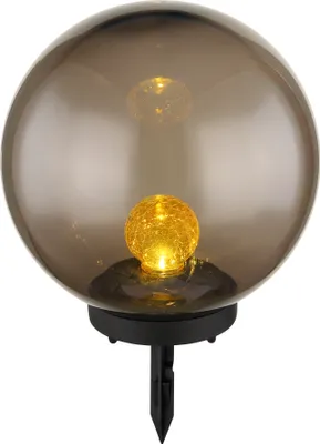 Produktbild von Globo Lighting Solarleuchte Kunststoff schwarz, LED