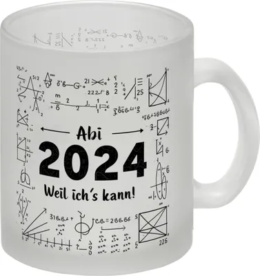 Produktbild von ABI 2024 - Weil ich's kann Glas Tasse