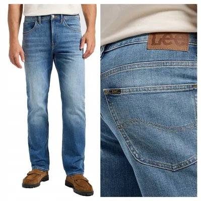 Produktbild von Lee | Brooklyn Straight Fit Jeans, blau, W31 L32