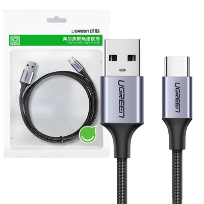 Zdjęcie produktu dla Ugreen 60125, 0,5 m, USB A, USB C, USB 2.0, 480 Gbit/s, Czarny