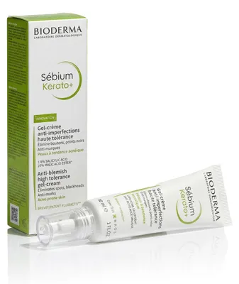 Produktbild von Bioderma Sebium Kerato+ Anti-Akne Gel-Creme, 30 ml - Langfristig!