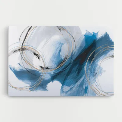 Produktbild von ARTHUB® Leinwandbild 80x120 cm, Beautiful Abstract Painting | Wohnzimmerdekoration, Hängende Bilder, Wanddekoration, Heimdekoration, Abstrakte, Abstrakt mit Linien