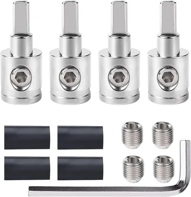 Produktbild von Ampere Eingangsreduzierer 0 auf 4 Gauge, Messing mit Nickelbeschichtung, Sichere Verbindung, Einfache