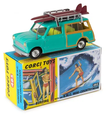 Produktbild von Corgi CD54321014 - Mini Countryman Roof Rack Surfing 485 - Neu