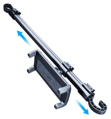 Produktbild von 3MK Double Headrest Holder, Handy/Smartphone, Tablet/UMPC, Aktive Halterung, Auto, Reisen, Schwarz