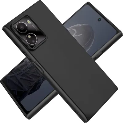 Immagine prodotto di Cover in silicone per HMD Fusion custodia protettiva nera opaca cover per cellulare
