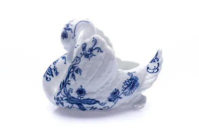 Obrázok produktu pre Labuť, v. 17,5 cm, cibuľa, český porcelán, Leander