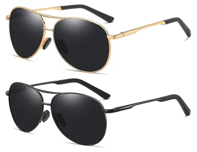 Produktbild von Polarisierte Sonnenbrille für Damen und Herren - Vintage Stil mit UV400 Schutz