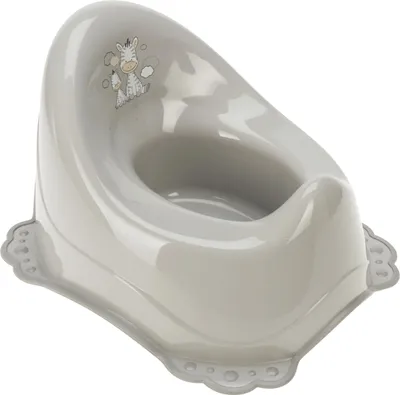 Zdjęcie produktu dla Nocnik BabyComfort (35×30×23 cm) - szary, antypoślizgowy