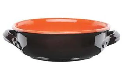 Imagen del producto de Cazuela de terracota con 2 asas, modelo Brunella, de 30 cm de diámetro
