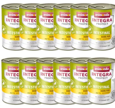 Zdjęcie produktu dla ANIMONDA Integra Protect Intestinal kurczak Mokra karma PIES puszka 12x400g