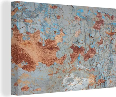 Obrázok produktu pre OneMillionCanvasses® - Obraz na plátne - 150x100 cm, farba - hrdza - kov, nástenná umelecká dekorácia - fotografia na plátne - maľba na drevenom ráme