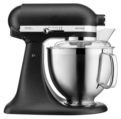 Imagen del producto de KitchenAid 5KSM185PSEBK, batidora de pie de 4,8 litros, color negro trufa