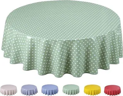 Produktbild von Salzwasserdichtes Tischtuch - salziggrün - 160 cm