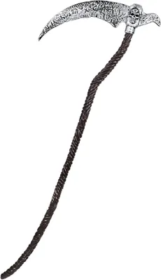 Productafbeelding van Magere hein kostuum - Halloween zeis 135cm - Doodshoofd nep wapen