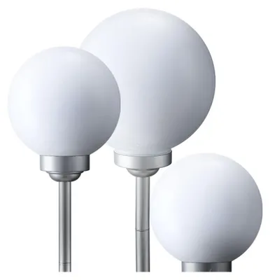 Produktbild von 3er Set LED Solarleuchten für den Außenbereich