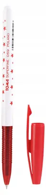 Produktbild von Toma Superfine Kugelschreiber mit roter Tinte