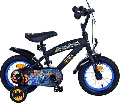 Produktbild von Batman Kinderfahrrad - Jungen - 12 Zoll - Schwarz