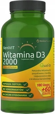 Produktbild von Xenicopharma Xenivit Vitamin D 2000 240 K
