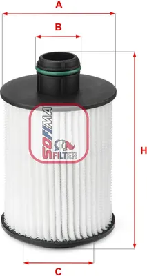 Produktbild von Ölfilter SOFIMA S 5093 PE Filtereinsatz für OPEL INSIGNIA Caravan Astra J Sports Tourer (P10) ASTRA J ZAFIRA TOURER C (P12) INSIGNIA