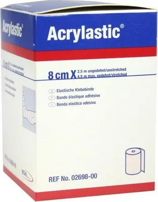Produktbild von Acrylastic 8 cmx2,5 m Binden 1 St