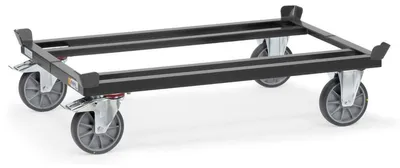 Produktbild von Fetra ESD-Palettenfahrgestell 750 kg, 1.210 x 1.010 mm, für Flachpaletten und Gitterboxen