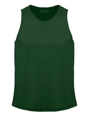 Immagine prodotto di Just Cool JC007 | Cool Vest Tank Top Sport T-Shirt - WRAP cert. Produzione - Colore: Verde bottiglia - Taglia: M