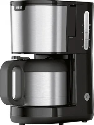 Produktbild von BRAUN Kaffeeautomat KF 1505 BK PurShine 9 Tassen Thermo schwarz