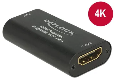 Zdjęcie produktu dla DeLOCK 11462, HDMI, HDMI, Czarny