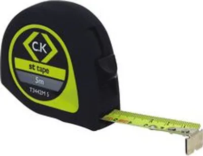 Produktbild von C.K Rollbandmaß Klasse II, Länge: 5,0 m gemäß Genauigkeitsklasse II, entspricht 73-362-EWG (T3442M 5)