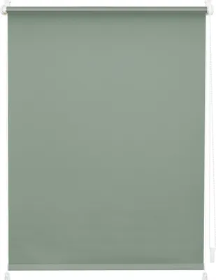 Produktbild von Lichtblick Rollo Klemmfix, ohne Bohren, verspannt, Verdunkelung Salbei, 150 cm, 70 cm x 150 cm (B x L)