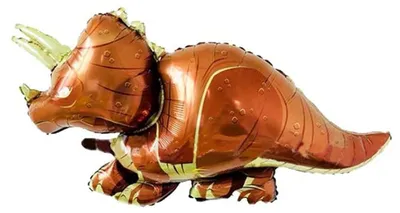 XXL Dino Triceratops Folienballon 110x60x25 cm
