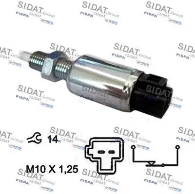 Produktbild von FISPA Kupplungsschalter (GRA) 5.140131 für SUZUKI JIMNY (FJ) mechanisch
