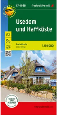 Obrázek produktu pro freytag & berndt Rekreační mapa Usedom a pobřeží Haff 1:120 000