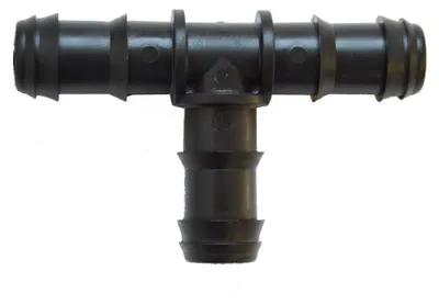 Tropfschlauch 16 mm, 10 Stück, schwarz, 4,5x8,5x24 cm