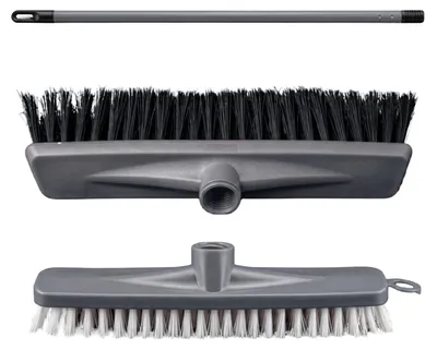 Produktbild von Stiel, Besen, Schrubber grau