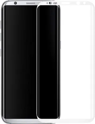 Produktbild von Samsung Galaxy S8+ Plus 3D Panzer Glas Folie Display 9H Schutzfolie Hüllen Case Weiss