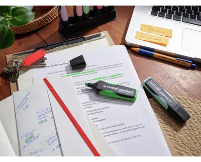 Immagine prodotto di STABILO GREEN BOSS evidenziatore 8 pz Punta conica Multicolore