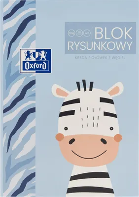Produktbild von Oxford Kids Zeichenblock A2, 20 Blatt
