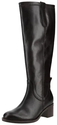 Produktbild von Gabor Damen Stiefel aus Leder mit seitlichem Reißverschluss und Blockabsatz