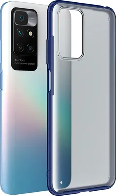 Produktbild von Mobigear Shockproof  Xiaomi Redmi 10 4G Hülle Hardcase Backcover Stoßfest - Dunkelblau